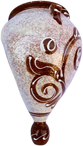 Hand-Painted Spanish Orza Wall Flower Pot, Spanish Cafe