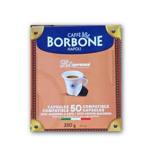 Caffè Borbone Miscela Nera Espresso Pods Compatible with Nespresso Original Machines, Dark Roast Black Blend, 100 Count Espresso Coffee Pods