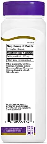21st Century CoQ10, 100 mg, 150 Capsules