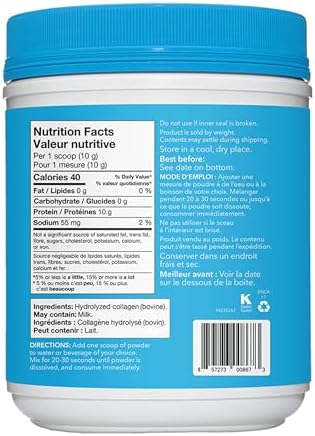 Vital Proteins Unflavoured Collagen Peptides, 567 GR