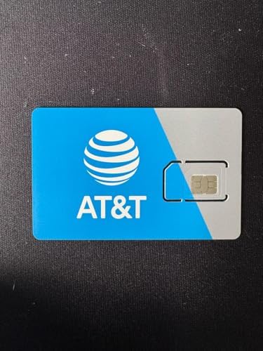 AT&T 4G/5G Tri-Cut SIM Cards (10-Pack) – Compatible with AT&T Locked & Unlocked GSM Devices – 3-in-1 SIM Sizes (Standard/Micro/Nano) – BYOD