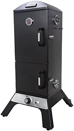 Broil King 923610 Vertical Charcoal Cabinet Smoker, Black