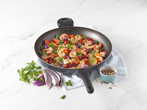 GoodCook Nonstick Sauté Pan, 10 Inch, Black