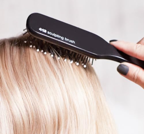 Paul Mitchell Pro Tools 413 Sculpting Brush, Classic Hair Brush for Detangling, Sculpting + Styling Wet or Dry Hair