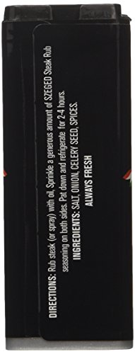 Szeged -Steak Rub / Gourmet Rub / 2 -5 Oz. Tins