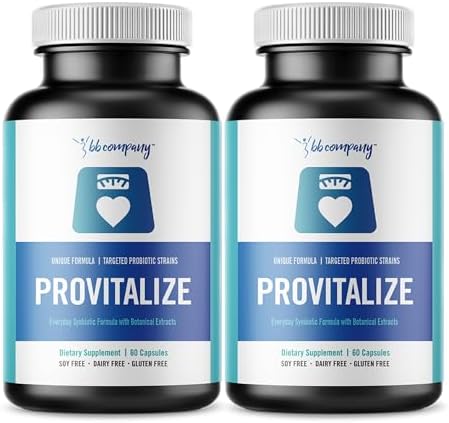 BB Company Provitalize | Probiotics for Women Digestive Health, Menopause, Joint Support | Sexy Midsection Curves