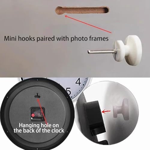 100 Pcs Push Pins Picture Hangers Wall Hooks, Thumb Tacks for Wall