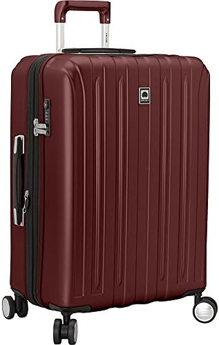 DELSEY PARIS Titanium Hardside Expandable Luggage with Spinner Wheels Carry-On Luggage, Graphite, Carry-On 19 Inch