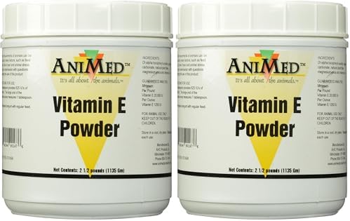 AniMed Vitamin E Powder Supplement for Horses, 2.5-Pound