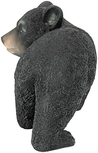 Design Toscano QM2594300 Roly-Poly Bear Cub Statue, Walking Bear,Full Color
