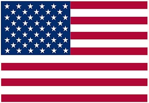America’s Flag Company - American Flag 5x8 FT – Heavy Duty Nylon Outdoor US Flag – Embroidered Stars, Sewn Stripes, Brass Grommets - Made in USA - by Valley Forge Flag