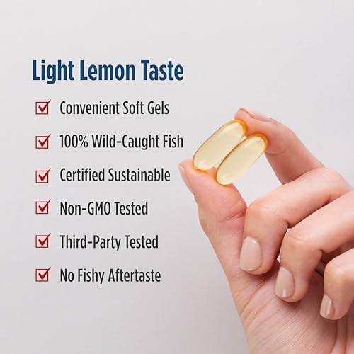 Nordic Naturals EPA, Lemon - 60 Soft Gels - 1210 mg Omega-3 - High-Intensity EPA Formula for Positive Mood