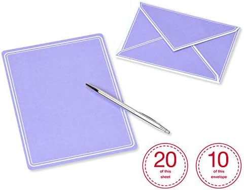 American Greetings Pastel Stationery Sheets and Colored Envelopes (80-Count)