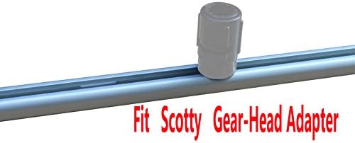 Brocraft Crappie Rod Holder System with Deck/Side Mount/Spider Rigging