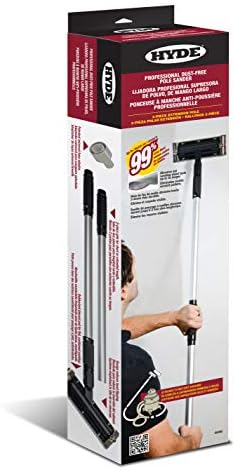 HYDE 09180 Dust-Free Vacuum Sander, Professional Pole Sander