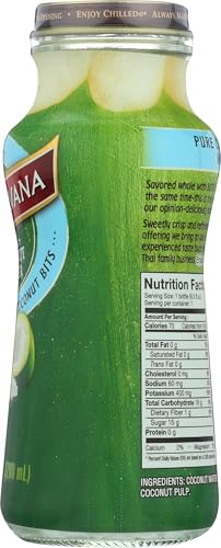 Taste Nirvana Young Coconut Juice With Pulp, 9.5 FZ