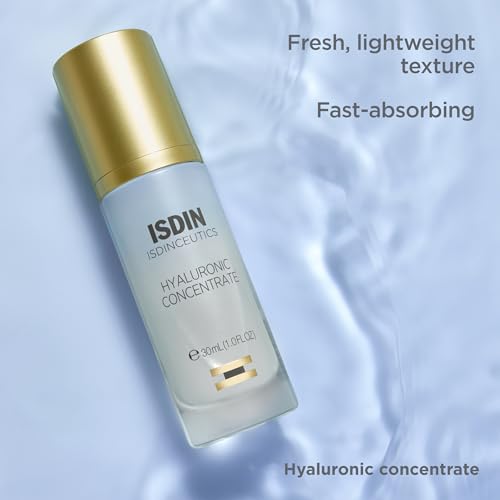 ISDIN Isdinceutics Hyaluronic Concentrate Hydrating Face Serum, 1 fl oz