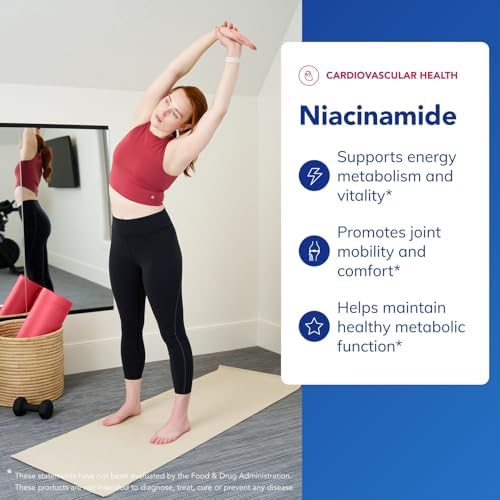 Pure Encapsulations Niacinamide | Vitamin B3 Supplement to Support Energy Metabolism, Joint Mobility
