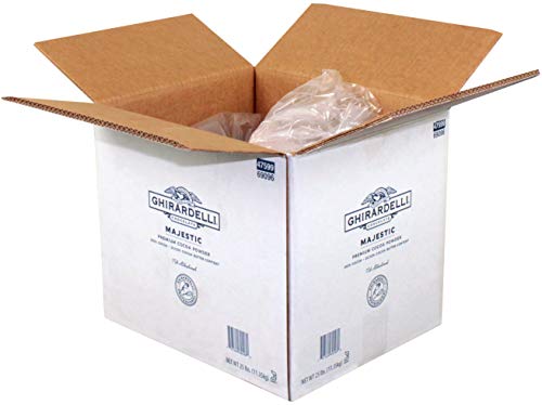 Ghirardelli Chocolate Majestic Premium Cocoa Powder | 25 lb. | Baking & Desserts