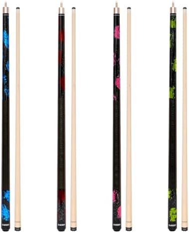 GARSEN Billiard Canada 6A Maple Pool Cue Stick 58 inch House Bar Pool Stick | Free replacement within 2 years,Piano Baking Paint Process,18 oz 19 oz 20 oz 21 oz Available，Several Colors,13mm Cue Tip