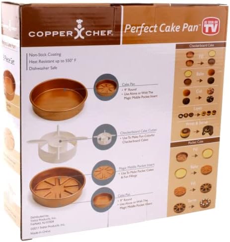 Copper Chef Perfect Cake Pan Set
