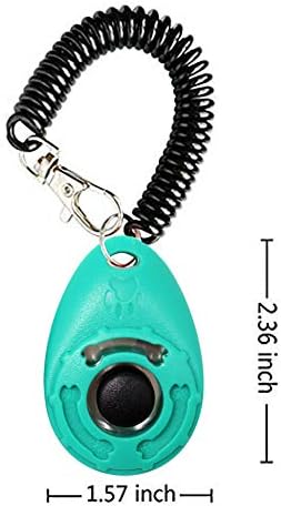 OYEFLY Dog Training Clicker with Wrist Strap Durable Lightweight Easy to Use