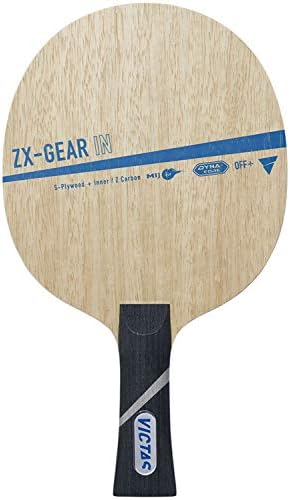 ヴィクタス(VICTAS) 卓球 ラケット ZX-Gear in シェークハンド 攻撃用 特殊素材入り 単品/ラバーセット