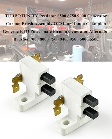 Predator 6500 8750 9000 Generator Carbon Brush Assembly OEM for Honda Champion Generac ETQ Powermate Firman Generator Alternator Brushes 7000 8000