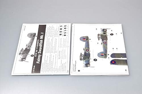 Trumpeter 1/32 Fairey Swordfish MK II WWII Biplane Model Kit