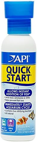 API QUICK START Freshwater and Saltwater Aquarium Nitrifying Bacteria 16-Ounce Bottle