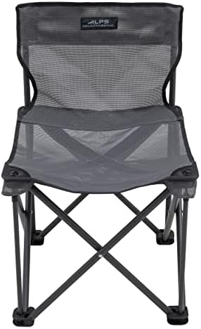 ALPS Mountaineering Adventure Folding Camping Chairs - Durable Mesh Fabric Over Powder Coated Aluminum with Simple Compact Design and Shoulder Carry