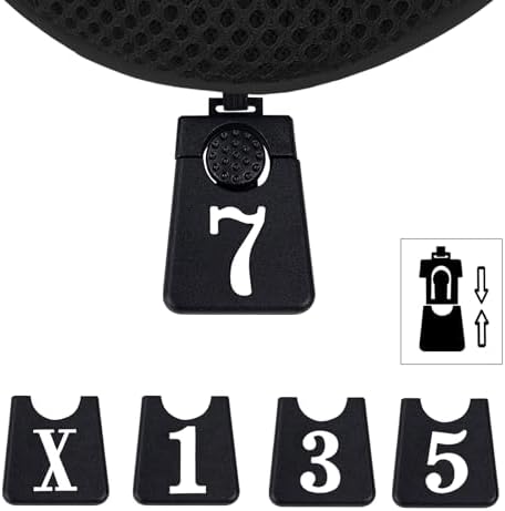 Andux 4pcs/Pack Golf 460cc Driver Fairway Wood Club Head Covers