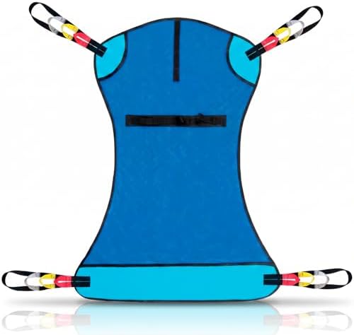 Vive Patient Lift Sling - Mesh Transfer Sling for Showering & Home Use | Full Body Hoyer Lift Pad for Elderly, Disabled