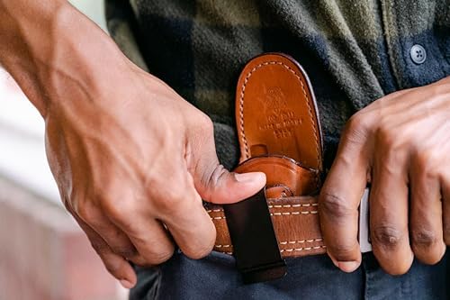 Bianchi Gun Leather #100 Professional IWB, Tan, Right Hand, SZ10A, Beretta Nano, Glock 26, 27, 43, Springfield XDS, Taurus PT-111, PT-140