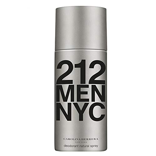 Carolina Herrera 212 for Men Deodorant Spray, 5.1 Ounce