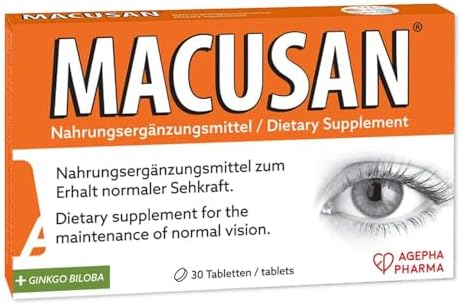 Dry Eye Tablets for Age-Related Eye Health Problems | Eye Vitamin & Mineral Supplement with Lutein, Zeaxanthin