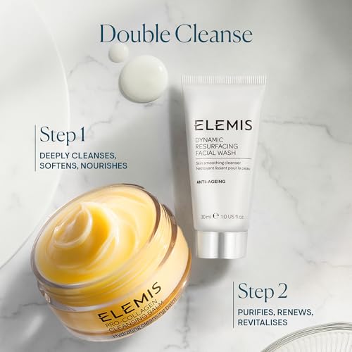 ELEMIS Dynamic Resurfacing Facial Wash, Anti-Aging Exfoliating Face Wash and Enzyme Gel Cleanser for All Skin Types