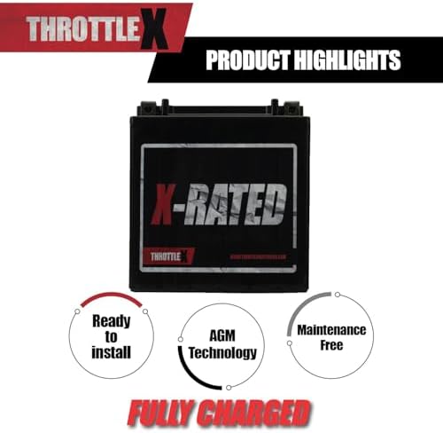 ADX20CH-BS - AGM Replacement Power Sport Battery