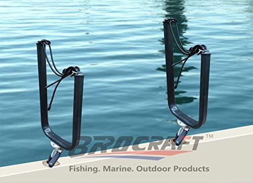 Brocraft Paddle Board Rack for Boat/Sup Board Rack for Boat/Paddle Board Rack for Boat Rod Holder (Set of 2)