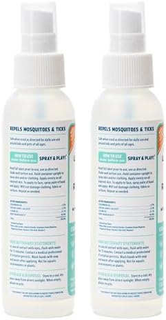Wondercide - Mosquito, Tick, and Insect Repellent with Natural Essential Oils - DEET-Free Bug Spray and Killer - Safe for Family - Cedarwood 2-Pack of 4 oz Bottle | With Natural Essential Oils - DEET-Free Bug Spray and Killer - Safe for Family