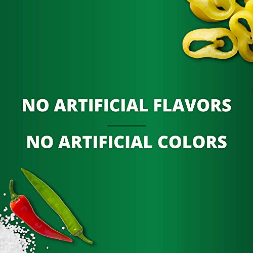 Pickerfresh Banana Peppers - Deli-sliced Pepper Rings - Medium Hot Deli Style Chili Pepper - Simple Ingredients - Non-GMO, Gluten Free