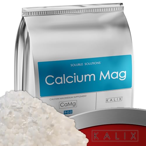 KALIX Calcium Mag | 9-0-0 + 15% Calcium + 3% Magnesium | Water-Soluble Supplement for Tip Burn, Leaf Curl & Nutrient Deficiency Prevention | for Soil