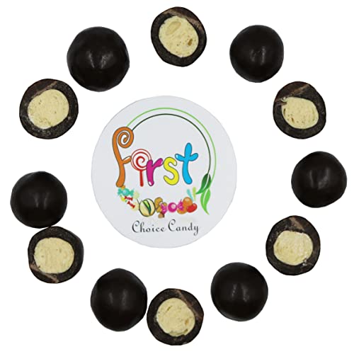 FirstChoiceCandy Dark Chocolate Covered Malt Balls 1.5 Pound