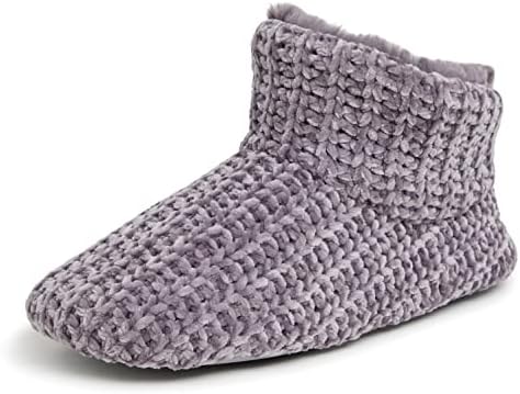 Dearfoams Women's Chenille Bootie Slipper