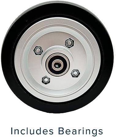 AlveyTech 6"x2" Rear Caster Wheel Assembly for Jazzy Select, Jazzy Select Elite