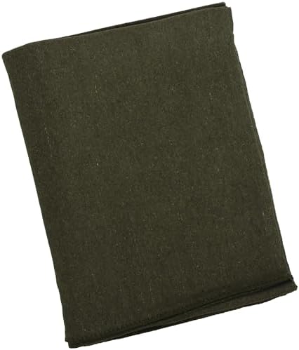 Rothco Wool Rescue Survival Blanket – Warm Emergency Outdoor, Camping Sleep Throw