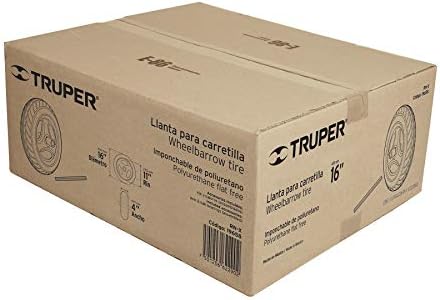 TRUPER RN-X 16" x 4" Flat Free Tire