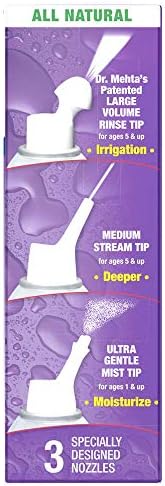 NeilMed NasaMist All in One Multi Purpose Saline Spray, 6.3 Fl Oz