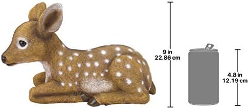 Design Toscano Darby, the Forest Fawn Baby Deer Statue