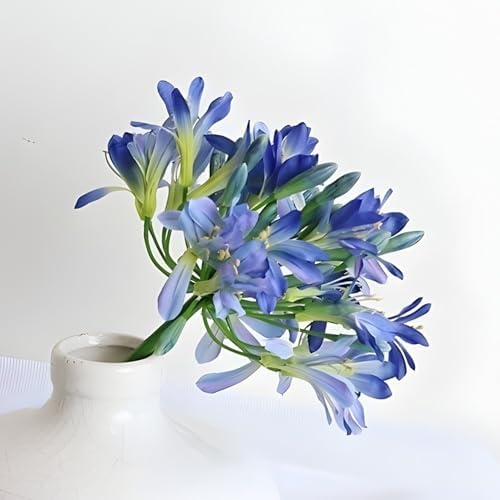 Purple and Blue Artificial Agapanthus - 35" by Radial